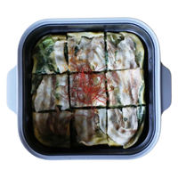 シービージャパン レンジパン 角型 フタ付き 食洗機対応 電子レンジ調理器具 copan レンジグリル 497018 1個（直送品）