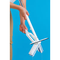アズマ工業 窓 網戸 ワイパー 掃除 楽絞りワイパー 拭き幅約24cm 水だけで洗える 497525 1個（直送品）