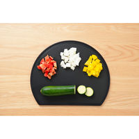 新輝合成 まな板 かまぼこ型 食洗機対応 日本製 軽い・見やすいまな板 498126 1個（直送品）