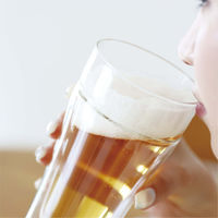 シービージャパン ビアグラス 耐熱 ダブルグラス 泡を楽しむ 498649 1個（直送品）