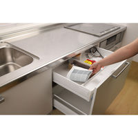 サンベルム 水切りマット 食器乾燥マット 33×50cm 速乾 グレー 499069 1個（直送品）