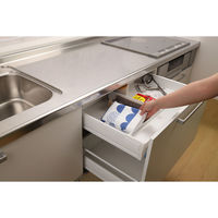 サンベルム 水切りマット 食器乾燥マット 33×40cm 速乾 ブルー 499067 1個（直送品）