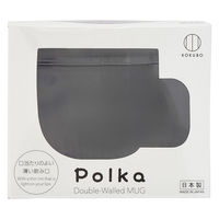 小久保工業所 マグカップ 420ml Polka マグ クリア 531023 1個（直送品）