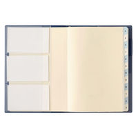 日本能率協会マネジメントセンター 【2026年4月版】NOLTY キャレル B6 バーチカル2 月曜始まり ネイビー 9092 1冊（直送品）