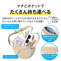 保冷ショルダーバッグ 3.5L ブラック RFM-003 BK 1セット（1個×3） ペットボトル横3本 保冷バッグ サーモス