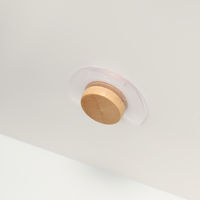 無印良品 引き出しやすくなる つまみ 丸型 ファイルボックス用 ２個入り ブナ材 1セット（1組（2個入）×2） 良品計画