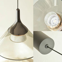 大河商事 ペンダントライト 1灯 吊り下げライト ダクトレール インテリア照明 wasser401 1個（直送品）