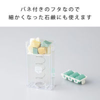 泡立つ洗濯せっけんケース スリムローラー付き 1個 石鹸ケース 衣類の汚れ落とし 泡立ち デリケート洗い コジット