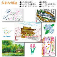 あかしや あかしや水彩毛筆 大和桜を描く5色セット CA300-5V-TK 1個（直送品）