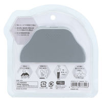 サンスター文具 ひかるクリップ terasuno グレー S3625125 1セット(1個×3)（直送品）