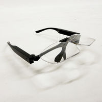 坂謙 ハネアゲ式 メガネ型ルーペ LEDライト付き 6300090795 1個（直送品）