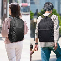 仕掛人101合同会社 手のひらサイズになる折り畳みリュック ネイビー XP01 NV 1個（直送品）