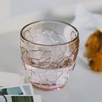 ルペタルエンボスグラス ピンク studio CLIP