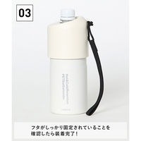 保温保冷 ペットボトルホルダー5S(取扱店舗限定) グレー 1セット（1個×12） LAKOLE/ラコレ