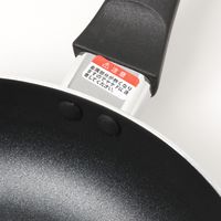 フッ素加工フライパン（26cm）チャコール 1セット（1個×6） LAKOLE/ラコレ