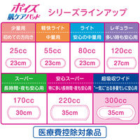 軽失禁 吸水パッド 尿もれ ポイズ 肌ケアパッド 超吸収ワイド 36枚入  1個 日本製紙クレシア