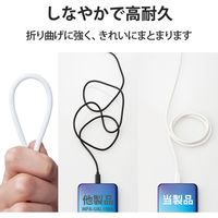 タイプCケーブル (USB-C to C) PD対応 60W 2m ホワイト MPA-CCSS20WH エレコム 1本