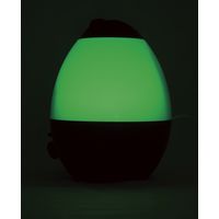 ティーズネットワーク 抗菌タンク仕様 卵型超音波加湿器 cocoon 1.3L ダークウッド おしゃれ 木目調 RTSK-0003BU 1台（直送品）