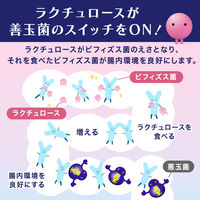 森永乳業 毎朝爽快低カロリー ピーチレモネード味 125ml 1箱（24本入）　ラクチュロース　オリゴ糖　低カロリー