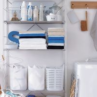 無印良品 ステンレスワイヤーバスケット6 約幅51×奥行37×高さ18cm 良品計画