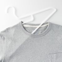 無印良品 ポリプロピレン洗濯用ハンガー 約幅45cm 3本組 1セット（60本：3本組×20） 良品計画