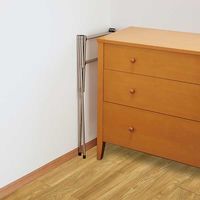 ベストコ ステンレス 小物干し 軽量 コンパクト 伸縮 ブラウン NY-234 4975970254127 1個