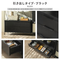 武田コーポレーション オープンラック専用 引き出しタイプ LN-H6-OHBK 1箱(1個入)（直送品）