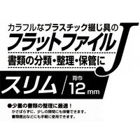 ナカバヤシ フラットファイルJスリム グリーン フF-JS80-G 1セット(30冊)