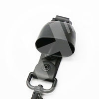 ヒロ・コーポレーション 熊よけ鈴(ブラック) HED-4126 1ケース(96個)（直送品）