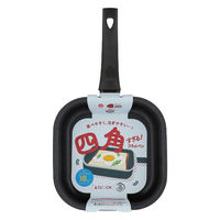LIV PLUS フライパン 18cm IH ガス火対応 四角すぎる!フライパン ND-3631 1個（直送品）