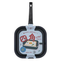 LIV PLUS フライパン 24cm IH ガス火対応 四角すぎる!フライパン ND-3633 1個（直送品）