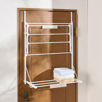 LIV PLUS ドアハンガー 2段 伸縮 折り畳み Quick Lock NY-391 1個（直送品）