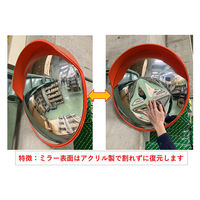 水上 ワールド 現場用ミラー φ450mm CSM450 1台（直送品）