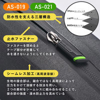 ロックブロス トップチューブバッグ シングルファスナー(完全防水) AS-019 1個（直送品）