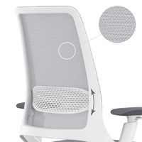 【車上渡し】アール・エフ・ヤマカワ ハグ チェア 可動肘 ランバー付 ブラック×グレーフレーム 1脚（直送品）