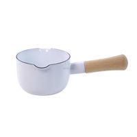 （お得なセット）ミルクパン 琺瑯五徳 保存容器 4点セット IH・ガス火対応 OT26-50.W 1個 富士ホーロー