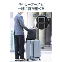 リュック 13L 衝撃吸収 14インチPC対応 小物整理ポケット付 撥水 ブラック ZSB-BP01P14BK エレコム 1個（直送品）