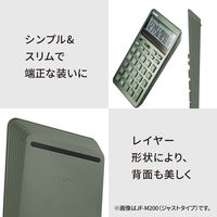 カシオ MSーM200ーGNーN/カシオ スタイリッシュ電卓 MSーM200 MS-M200-GN-N 1個
