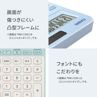 カシオ MWーC20DーWEーN/カシオ カラフル電卓 MWーC20D MW-C20D-WE-N 1個