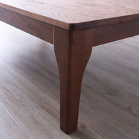 平インテリア産業 R.O 布団が掛けれるテーブル 135×80cm ブラウン TD-2502L BR 1台（直送品）