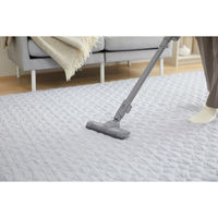 アイリスオーヤマ はがして洗える Ｈａｇａｓｈラグセット 杢キルト 幅1850×奥行1850mm グレー HAGSM10-1818 1セット（直送品）