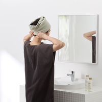 無印良品 のびのびターバンタオル ２５×３４ｃｍ グレー 良品計画