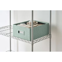 アイリスオーヤマ ３ＷＡＹ引き出し収納ボックス 引き出し４つタイプ 幅600×奥行375×高さ385mm ライトブルー 1台（直送品）