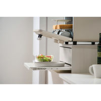 アイリスオーヤマ レンジ下収納 幅450×奥行395×高さ166ｍｍ ホワイト 1台（直送品）