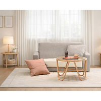 【軒先渡し】光製作所 2way フェミニンソファ 幅1170mm ブルー 1台（直送品）