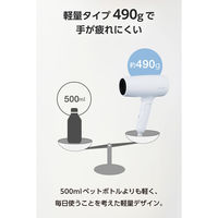 ドライヤー 速乾 大風量 マイナスイオン 静電気低減 低温ケアモード搭載 ブルーグレー TD461A-H テスコム 1個（直送品）