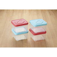 スマイルキッズ ふたがトングになる保存容器 350ml ATN-03MB 1個（直送品）