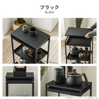 武田コーポレーション キャスター付きスチールワゴン用天板 LN-H6-TBNBK 1箱(4個入)（直送品）