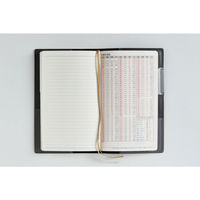 高橋書店 【2026年4月版】ニューダイアリーカジュアル 手帳判 片側1週間+ノート月曜始 ブラック 821 1冊（直送品）