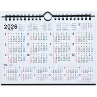 高橋書店 【2026年4月版】エコカレンダー壁掛・卓上 A5 日曜始まり T104 1冊（直送品）